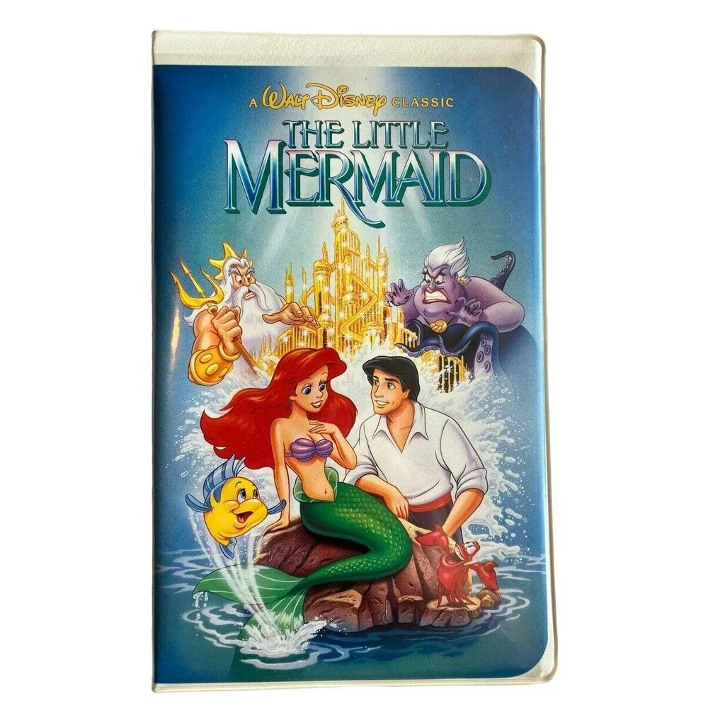 *RARE* Black Diamond Disney The Little Mermaid (VHS, 1989) BANNED COVER ART